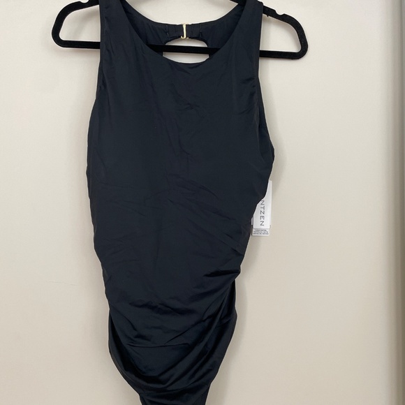 JANTZEN High Neck One-Piece Swimsuit Size 14 - Picture 6 of 6